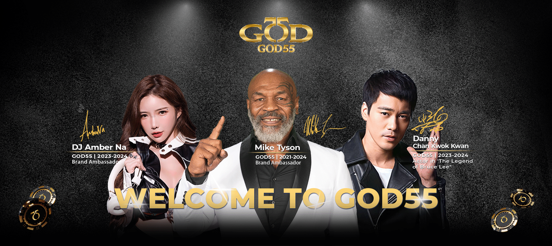 GOD55 banner